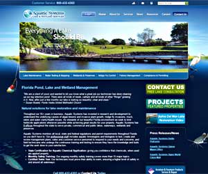 aquatic systems web design