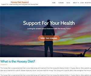 Hoxsey Cancer Diet Support