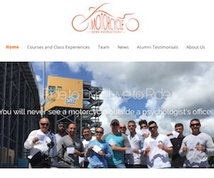Responsive WordPress Web Design Motorcycle Instruction