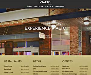 Rialto Orlando homepage theme