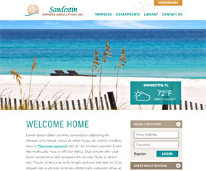 Sandestin WordPress customization